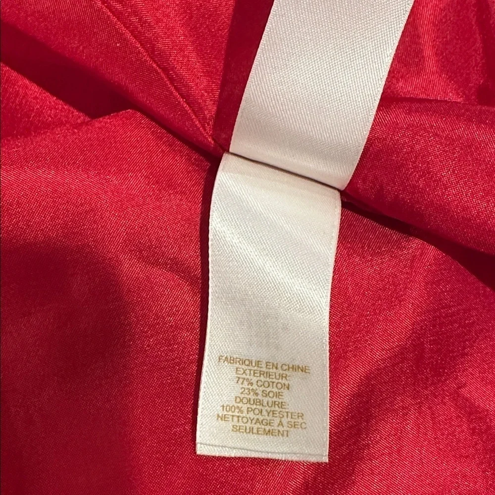 Kate Spade Vibrant Red Midi Dress